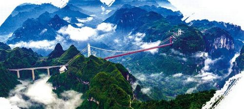 矮寨特大悬索桥